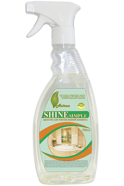 фото-картинка Средство для чистки ванной комнаты Shine simple